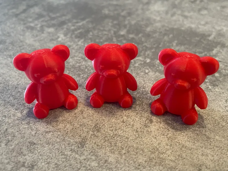 Cute bear keychain