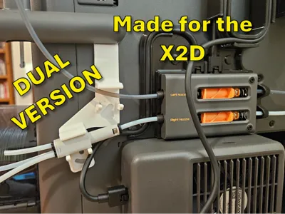 Xerses Remix - X2D Dual 4-in-1 PTFE Adapter Holder