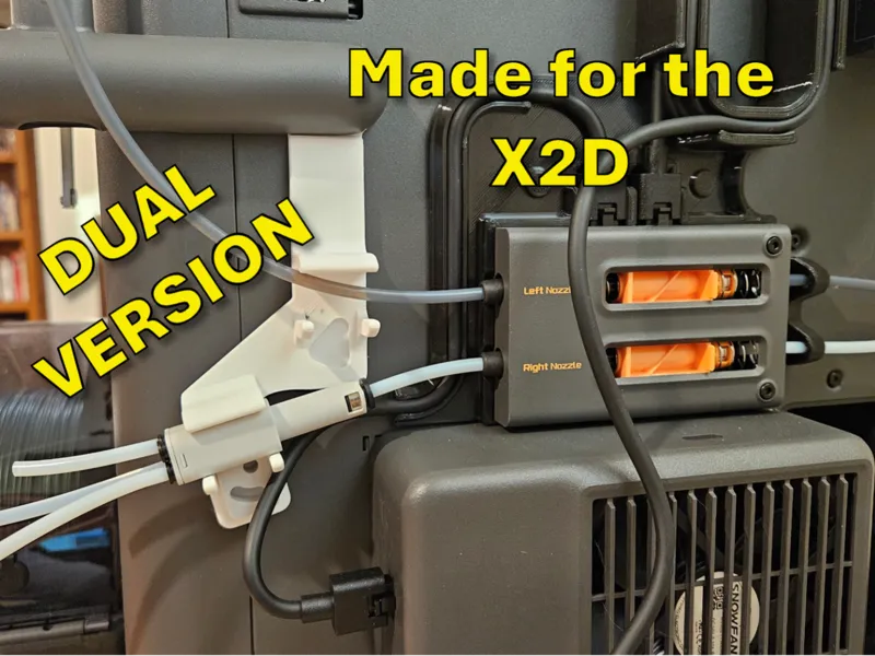 Xerses Remix - X2D Dual 4-in-1 PTFE Adapter Holder