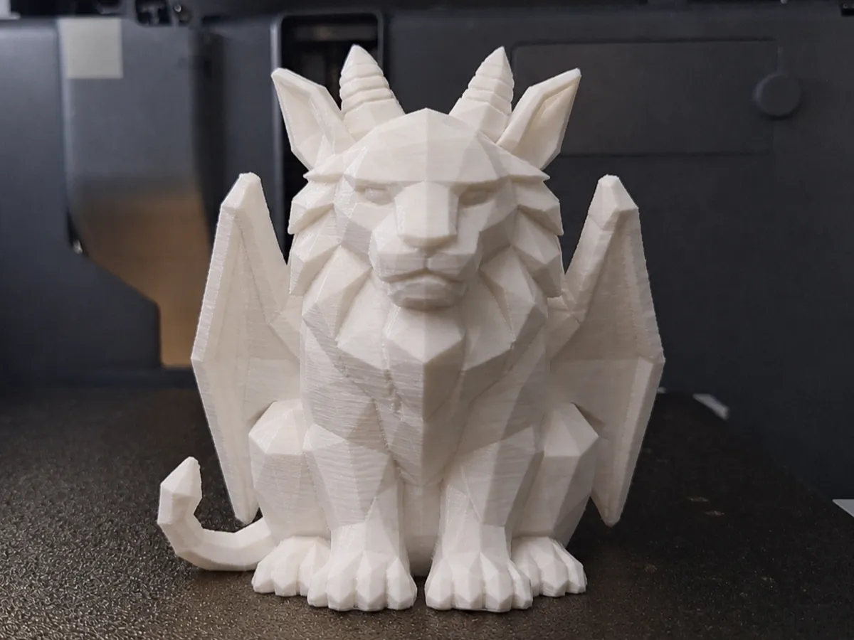 Low Polly Chimera - Free 3D Print Model - MakerWorld