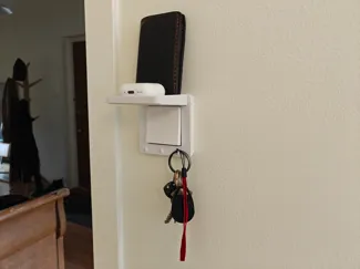 Light Switch Organizer Shelf, Scheneider, EU 