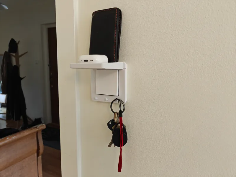 Light Switch Organizer Shelf, Scheneider, EU 