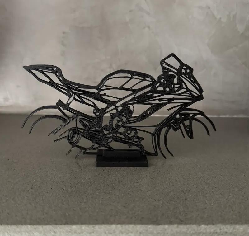 Yamaha YZF-R6 2018 desk decoration