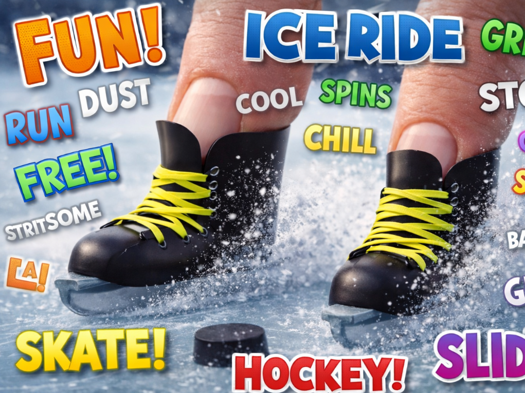 Finger Ice Skates – Mini Hockey Skates for Finger
