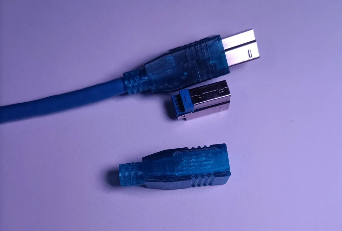 usb3.0 B型公头外壳