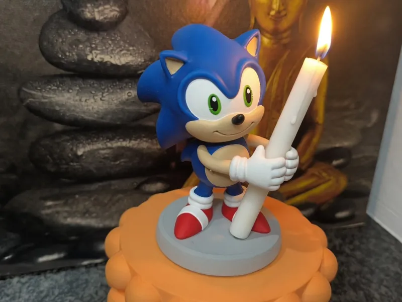 Sonic Kerzenhalter – Gotta Light Fast! 