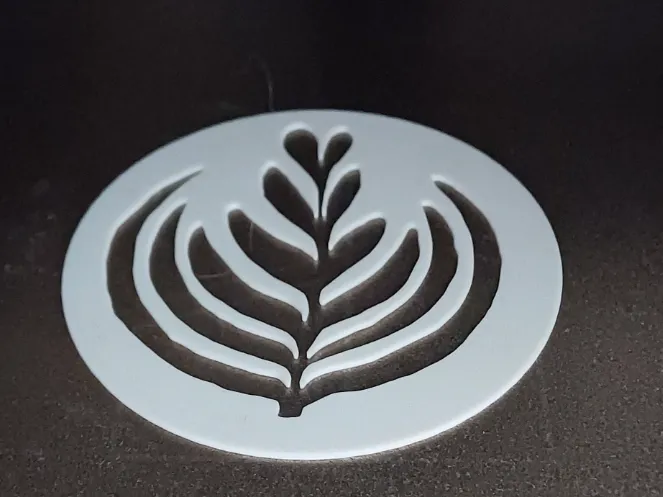 latte art-latte flower