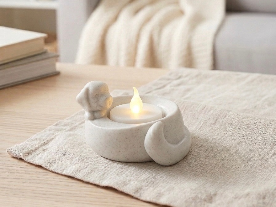 LED Tea Candle holder - Dog