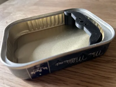 Sardine Tin Wall Mount