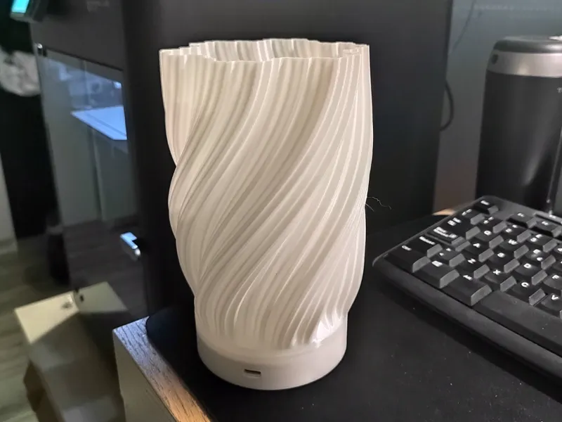 Fractal Bedside Lamp