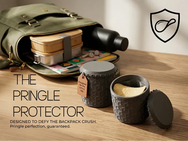 The Pringle Protector - Chip Case and Container