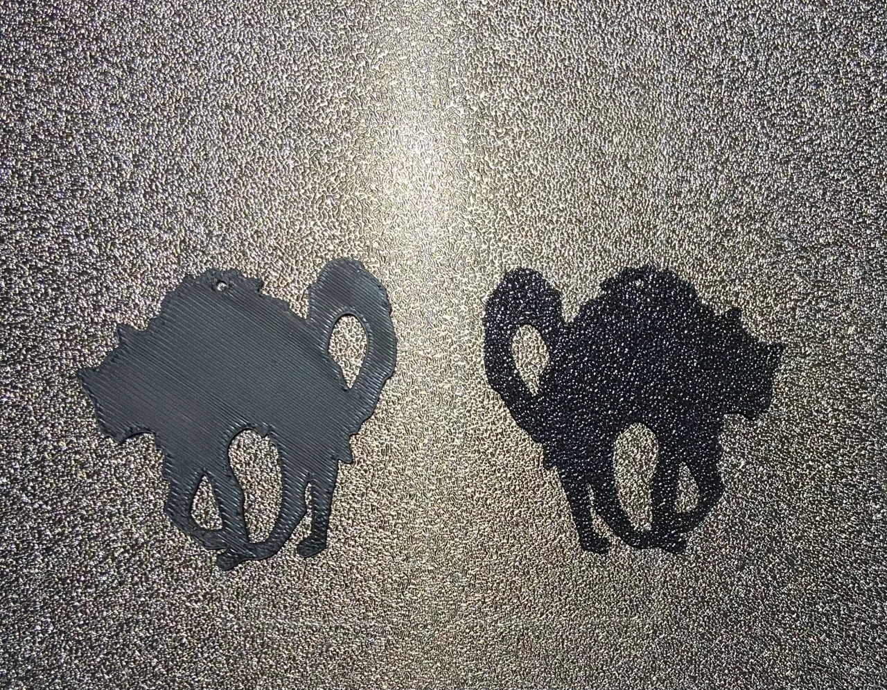 cat earrings view 2