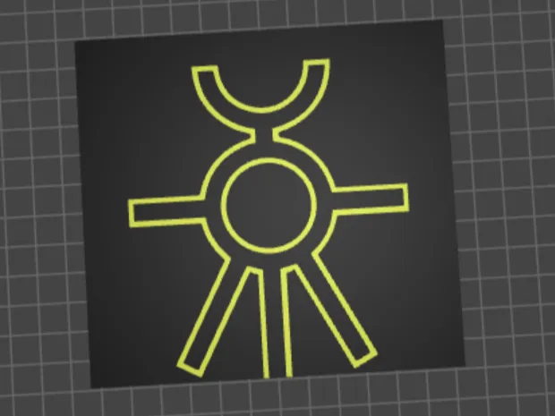 necron keychain