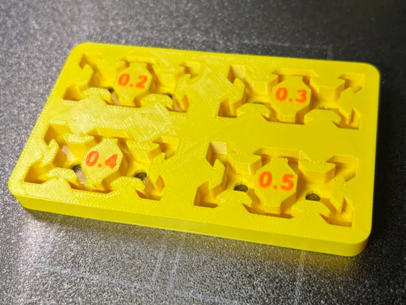 2020 & 2040 V-Slot Tolerance Test Block