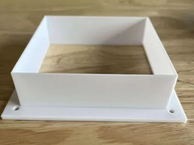 100mm duct square ventilation for inside of wall