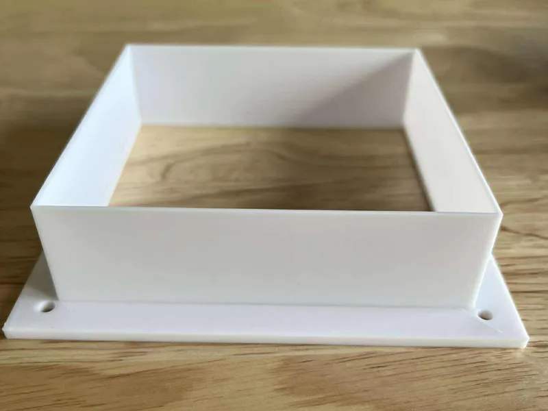 100mm duct square ventilation for inside of wall