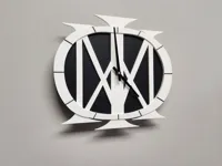 Thin clock face, with or w/o AMS