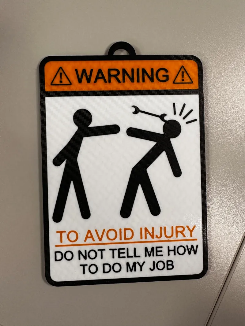 Warning Sign