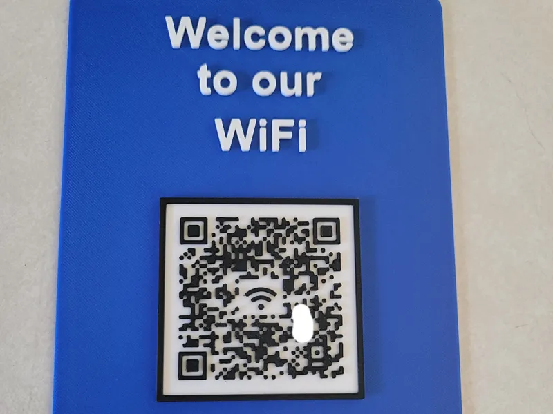 Simple WiFi QR