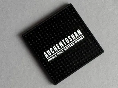 Auchentoshan Whisky Logo Coaster (80 × 80 mm)