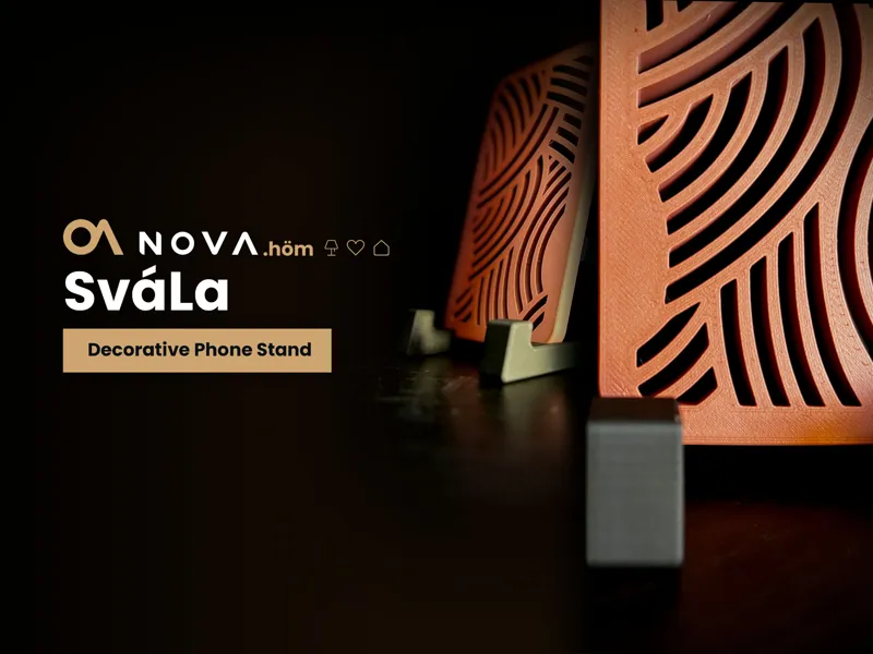 SvÁLa - Decorative Phone Stand 