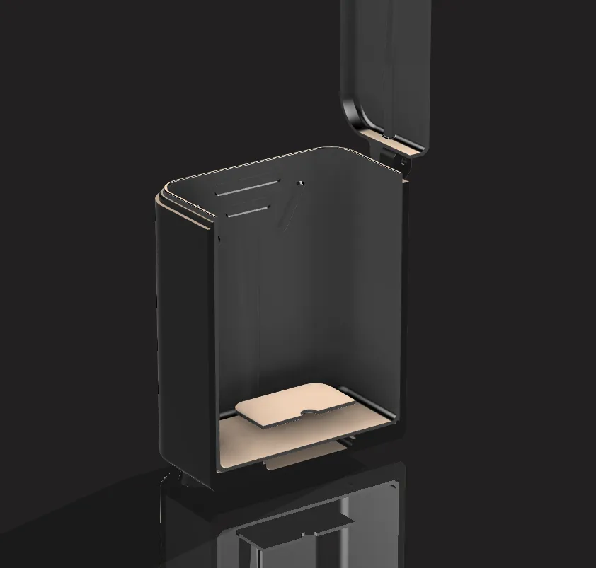 FLX02 Toilet / Bathroom Bin - Hidden Compartment - Free 3D Print Model - MakerWorld
