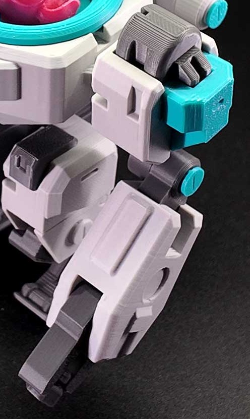 Miniatura 4 do modelo 3D 「青渊生物科技」外勤防护青蟹机甲|多关节可动|舱盖可开合|适配乐高