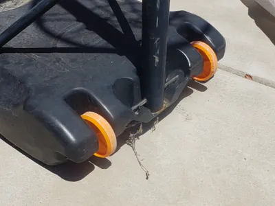 Portable Basketball Hoop Wheel For 10mm Hub
