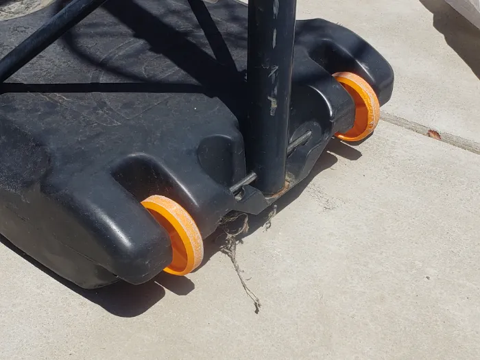 Portable Basketball Hoop Wheel For 10mm Hub