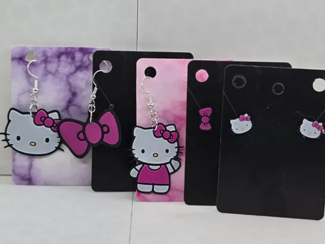 5 Hello Kitty Earrings
