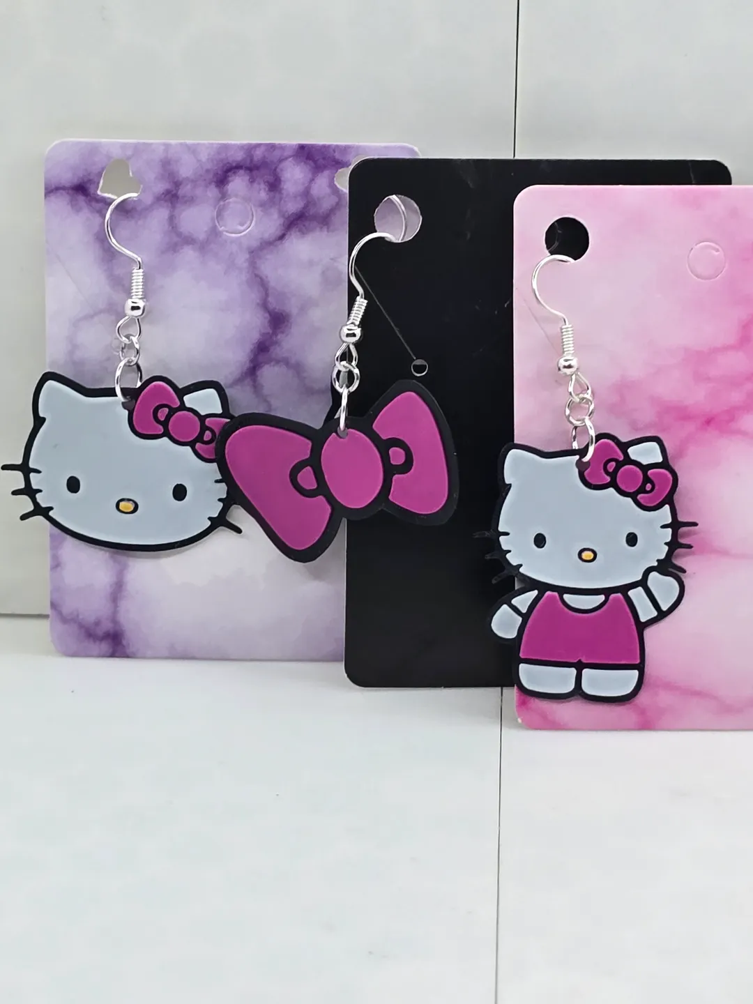 5 Hello Kitty Earrings view 3