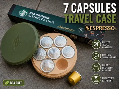 Nespresso Travel Capsule Case (7 Pods)