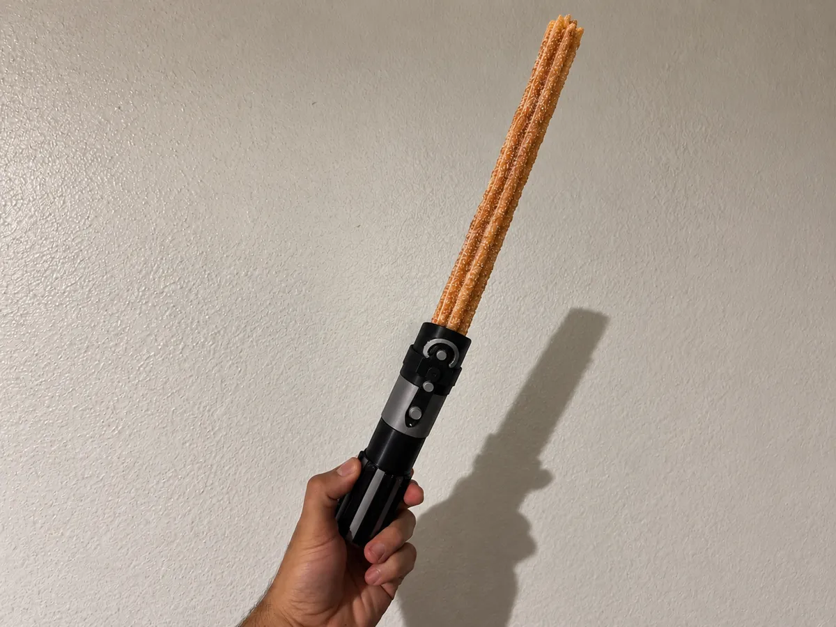Sabre de Luz Churro Darth Vader - Modelo gratuito para impressão 3D ...