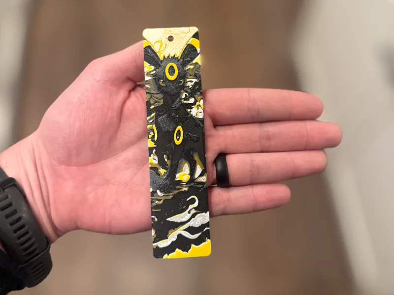 Umbreon HueForge Bookmark – Pokémon