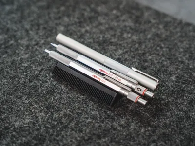 Stripe Pen Tray