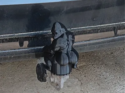 Twerking Gorilla Trailer Hitch Cover