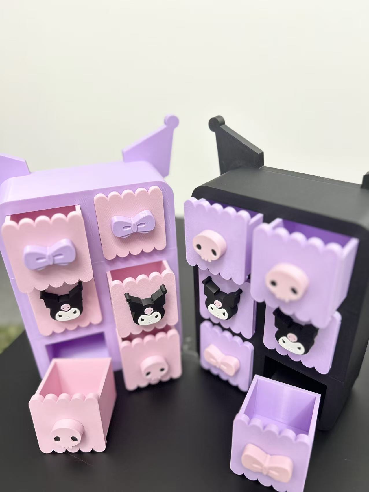 Miniatura 2 do modelo 3D 库洛米叠叠乐收纳盒