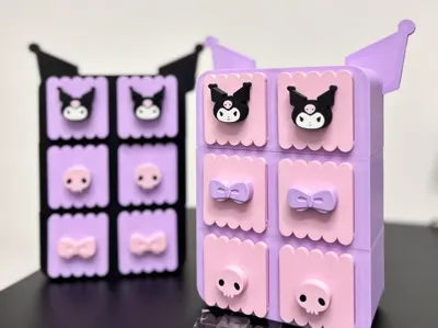 Kuromi Stackable Storage Box