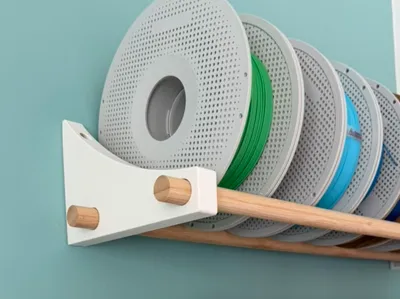 Filament wall mount