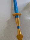 Additional colouring in hilt/handle