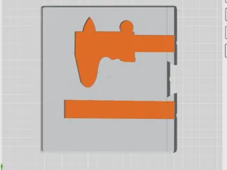 Gridfinity dual calipers (Mauser & Digital)