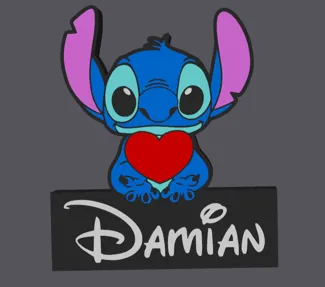 Led Lampe Stitch Damian