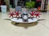 0.2mm layer height, 1 wall, 10% infill, 4 colors 4 plates