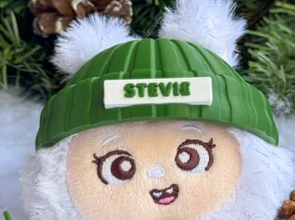 Coffee Shop Beanie for 17cm Plush Monster Doll