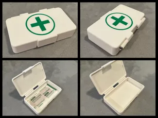 EDC First Aid Box - Plain Lid Option Included