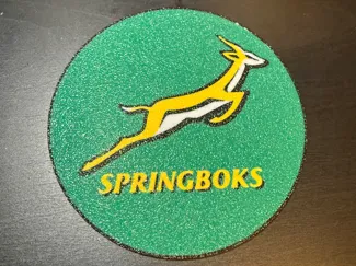 Springboks Rugby Coaster
