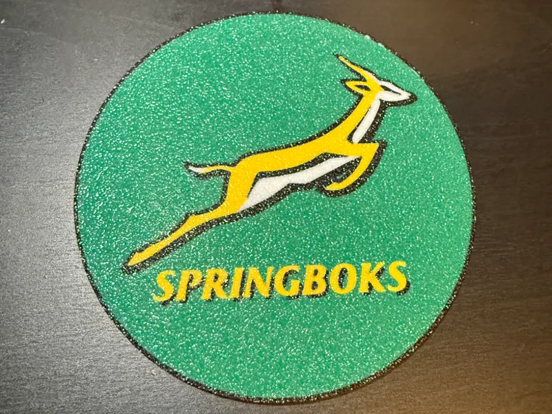 Springboks Rugby Coaster