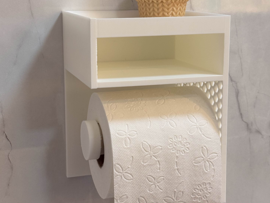 Toilet Paper Holder with shelf