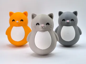 Accesorio para impresora 3D: Wobbly Cat Fidget Toy – NO AMS — vista de referencia 4