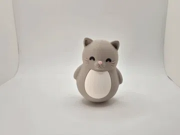 Accesorio para impresora 3D: Wobbly Cat Fidget Toy – NO AMS — vista de referencia 3
